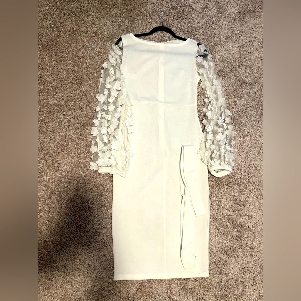 White Midi Dress